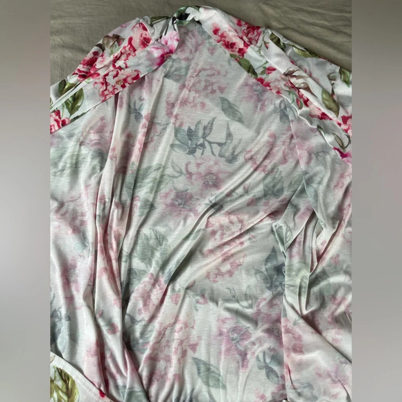 Show Me‎ Your Mumu Brie Robe Garden Of Blooms Pink Floral - Picture 6 of 7